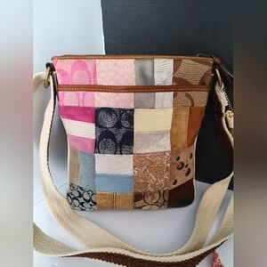 Coach Patch Crossbody Purse with Adjustable Strap